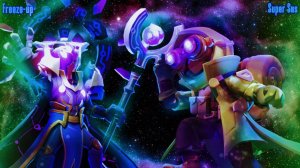 Повелитель времени и Разведчик в Super Sus ❄️