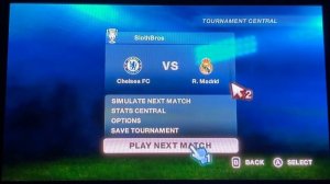 FIFA 08 Wii Tournament With Chelsea!!