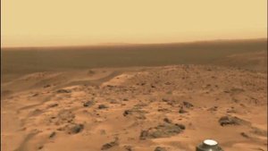 Видео с Марса - марсоход Spirit