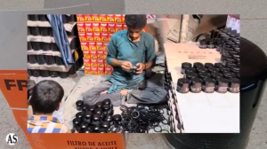 Поддельные масляные фильтры, сделано в Пакистане!