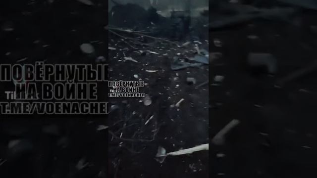 Повреждённая британская гаубица L119 ВСУ смотреть онлайн