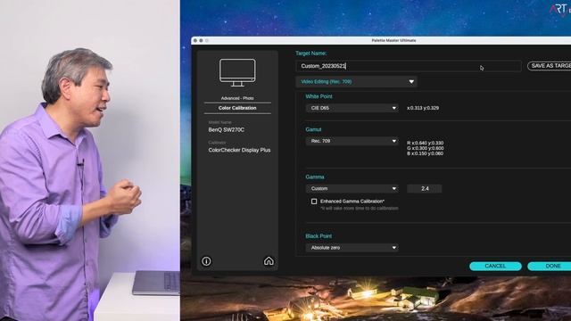 How to Calibrate BenQ SW displays using Palette Master Ultimate on macOS! смотреть онлайн