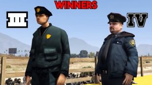 WHICH COP WILL WIN? (GTA 5 VS GTA 4 VS GTA SAN VS GTA VC VS GTA 3)