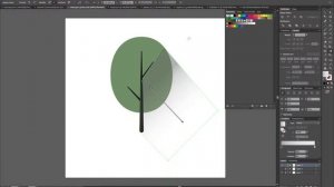Как сделать векторную тень в Adobe Illustrator. How to make vector shadow in Adobe Illustrator