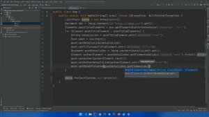 Парсинг html в java. Jsoup и Selenium