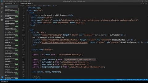 Three.js Visual Studio Code Setup Tutorial