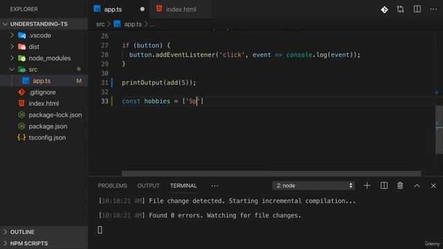 TypeScript - 4 | Next-generation JavaScript & TypeScript