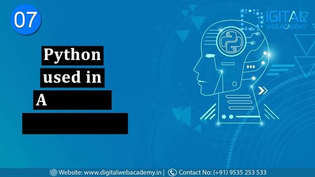 10 reasons Why to learn Python - Digital Web Academy bangalore | Python Training Institute