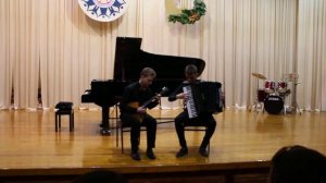 Попурри на тему народных мелодий/ балалайка и аккордеон (Рязанцев Артём и Перевалов Артём)