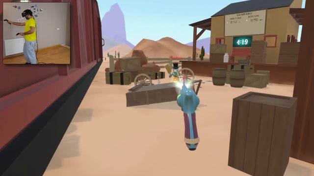 MULTIJUGADOR Y DISPAROS EN EL OESTE DE REALIDAD VIRTUAL | Cowbots and Aliens (HTC Vive) смотреть онлайн