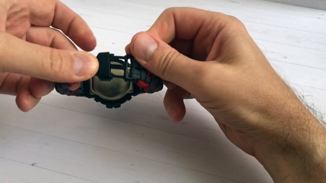 Ремешок для Casio G Shock из паракорда смотреть онлайн