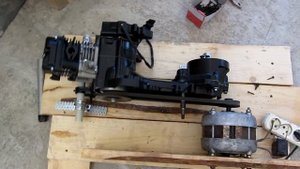 холодная обкатка скутера