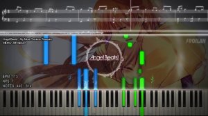 『Playable MIDI / Synthesia Visual』 Angel Beats! - My Most Precious Treasure