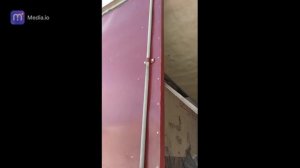 Установка ворот на прицепе.