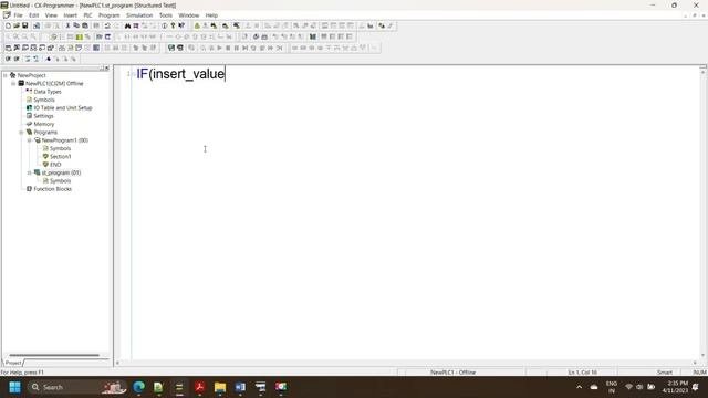 Omron PLC Structured Text Programming | CX-Programmer Structured Text Programming | Even Odd Progra