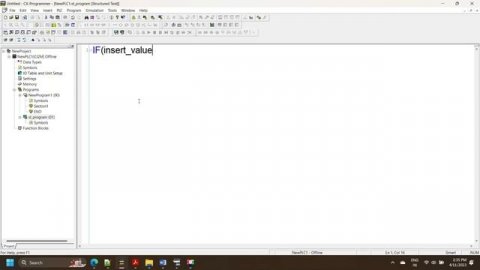Omron PLC Structured Text Programming | CX-Programmer Structured Text Programming | Even Odd Progra