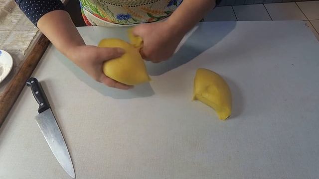 Домашняя лапша на желтках. Рецепт. смотреть онлайн