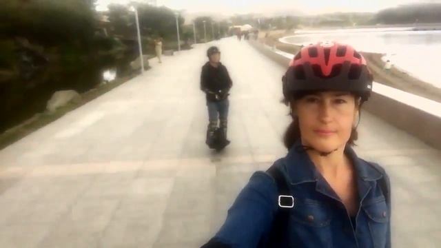 Моноколесо. Электро спорт. Владивосток. Прогулки по ДВФУ. www.electric-sports.ru смотреть онлайн