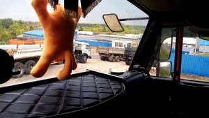 Возим удобрение на камазе 45144