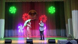 Оксана Шиман и Василий Полока - вокальный дуэт ДК "Беловежский"