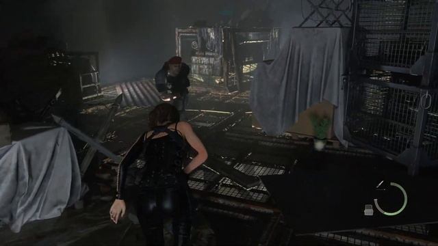 Resident Evil 4 Remake - Jill Valentine vs Krauser - Knife fight смотреть онлайн