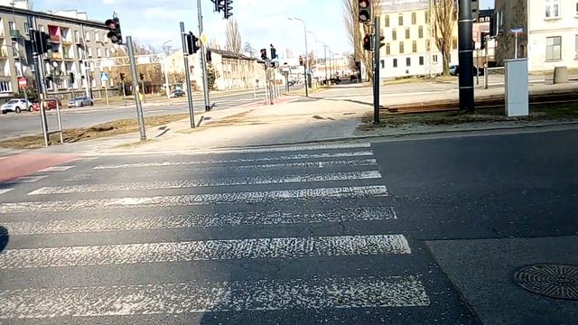 Пешеходный переход в Польше смотреть онлайн