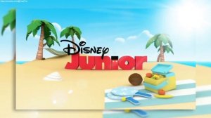 Disney Junior Logo With The Beach Spoof Luxo Lamp