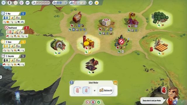 FIRST LOOK | Charterstone: Digital Edition | HD GAMEPLAY смотреть онлайн