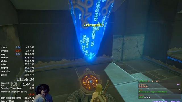 Разбор забегов комьюнити. Zelda BotW от sketodara01417. Any%