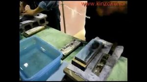 Мастер-класс в Японии по заточке ножа на водном камне