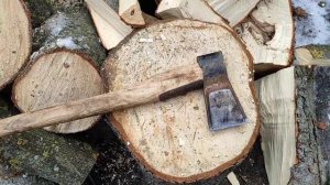 самодельный топор колун  под  Fiskars 17