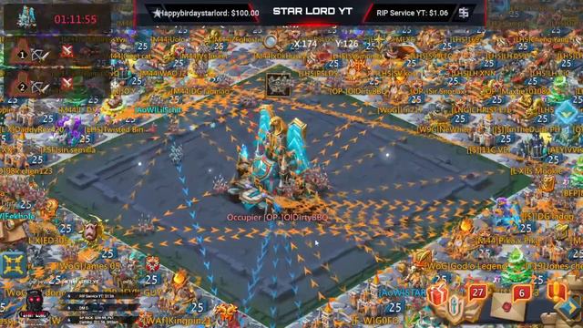 Lords Mobile || Baron War VS LH Family ! смотреть онлайн