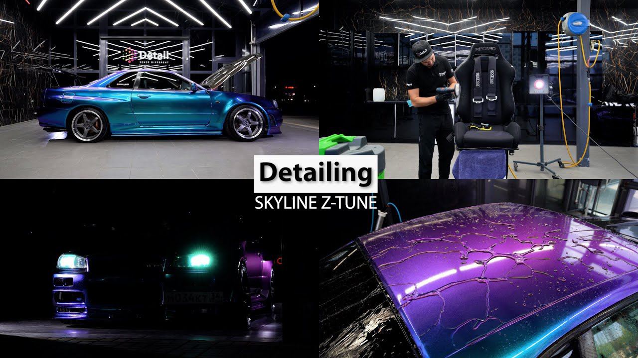 DETAILING NISSAN SKYLINE Z-TUNE смотреть онлайн