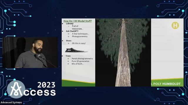 Access 2023 Cyril Oberlander & AJ Bealum (Photogrammetry and Interactive 3D Models of Native Plants смотреть онлайн