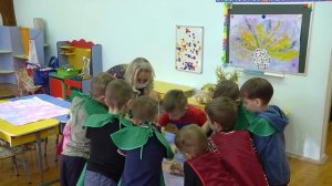 Фрагмент занятия по рисованию для детей с ОВЗ