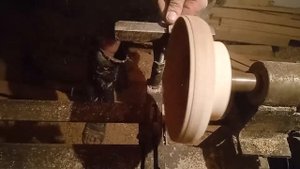 тарелка из дерева кап вербы своими руками   a plate made of wood with your own hands