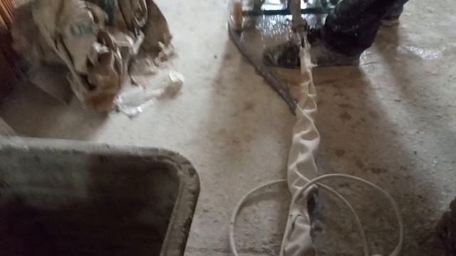 Машинная штукатурка, страшный "сон" оператора. ? смотреть онлайн