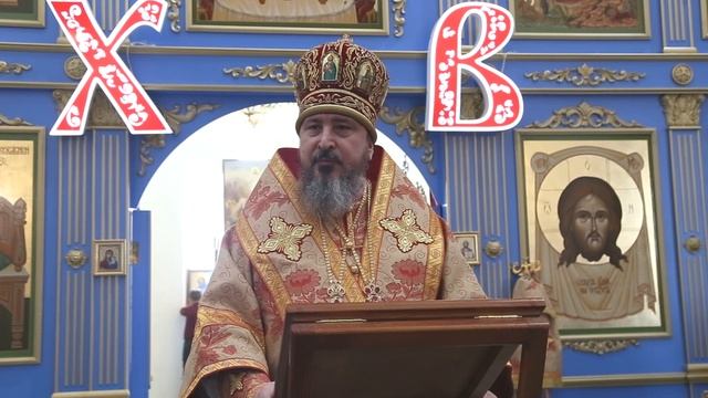 Слово митрополита Савватия  в храме с.Батырево  Алатырской епархии 7мая 2023г.