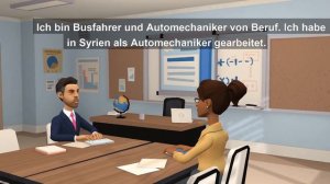 Deutsch lernen mit Dialogen | Prüfung B1 DTZ sich vorstellen