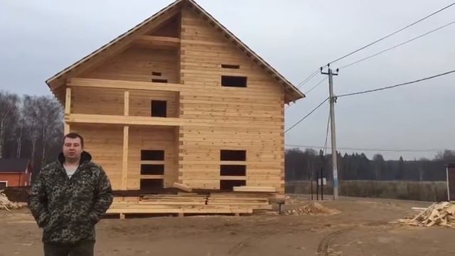 Отзыв о брусовом доме под усадку из Костромы - ЭкоХат смотреть онлайн