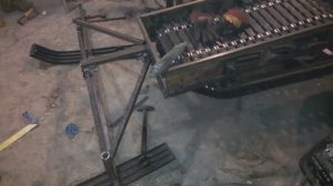 Снегоход своими руками 5.(Передняя подвеска)