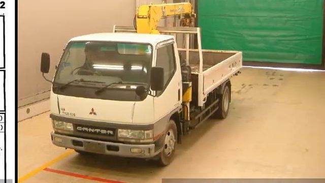 2001 MITSUBISHI CANTER TRUCK FE53EEV - Japanese Used Car For Sale Japan Auction Import смотреть онлайн
