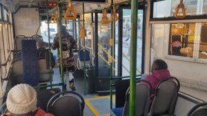 Севастопольский троллейбус на Тролза 5265.00 №1071 до пр.Героев Сталинграда 16 февраля 2023г.