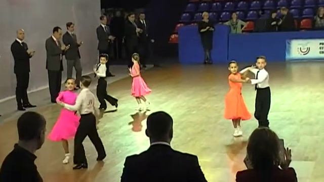 Кузьмин Святослав и Кулешова Каролина Дети-1 Самба смотреть онлайн