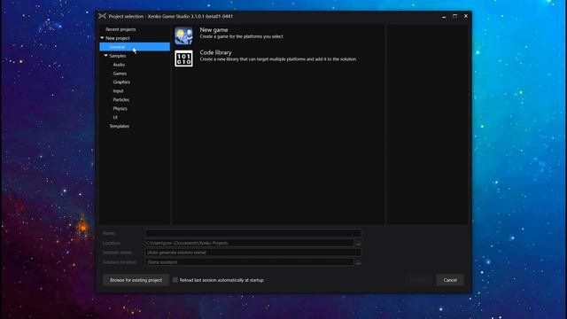 Stride basics #1 - The launcher