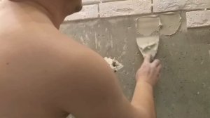 Укладка искусственного камня из гипса