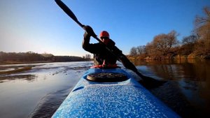 Первый выход на воду новой лодки easty 4.5 от liker kayak