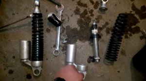 Ремонт стоковых амортизаторов на Stels Delta 200/Racer Magnum 200/250, а так же Cobra Crossfure