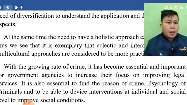 BPO4 - PSYCHOLOGY OF CRIMES | Criminology Lecture | Part 2 смотреть онлайн