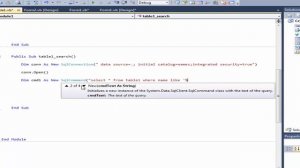 Programming Visual Basic .net : Search data in datagridview and crystal report